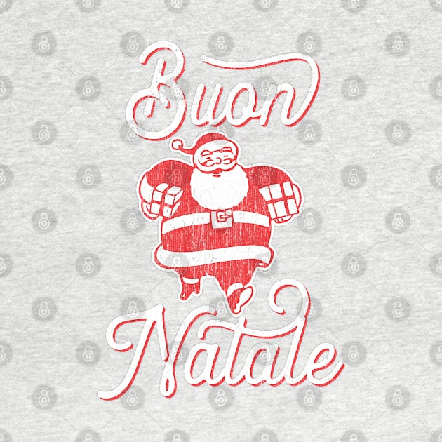 Buon Natale: Italian Christmas Faded design by Vector Deluxe